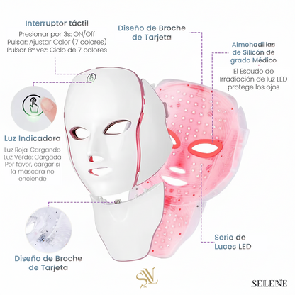 Máscara LED 7 en 1
